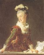 Jean Honore Fragonard Marie-Madeleine Guimard Dancer (mk05) oil painting